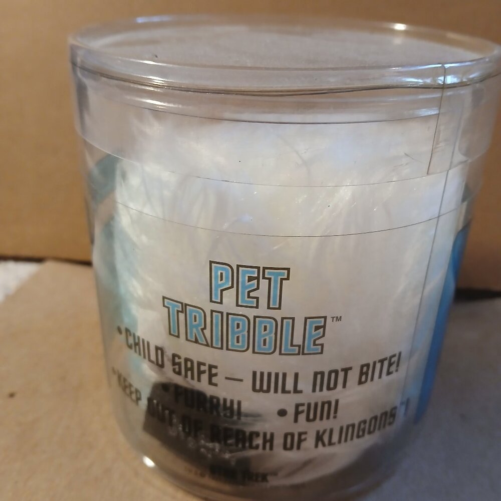 Vintage Star Trek Pet Tribble Plush Toy 1997